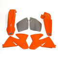 Kit plastique UFO couleur origine orange/gris KTM | Oxmoto