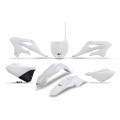 Kit plastiques UFO blanc Yamaha YZ85 | Oxmoto