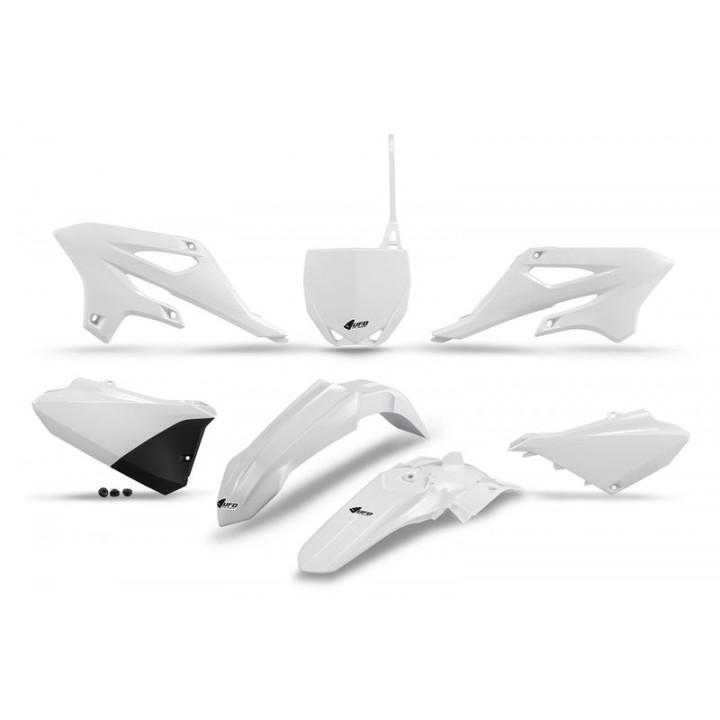 Kit plastiques UFO blanc Yamaha YZ85 | Oxmoto