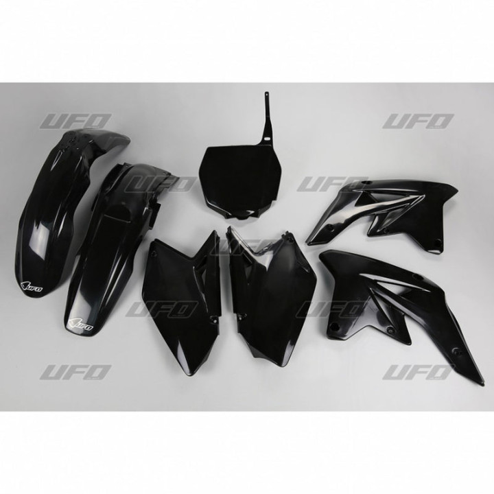 Kit plastique UFO noir Suzuki rm-z250 | Oxmoto