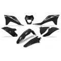 Kit plastiques UFO noir Gas Gas EC | Oxmoto