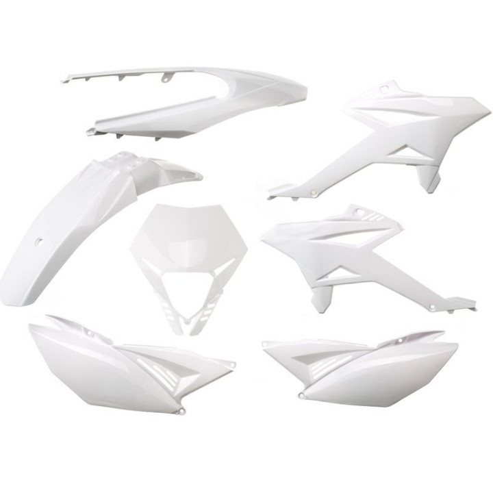Kit plastique o parts blanc brillant Beta rr 50 (11-20)