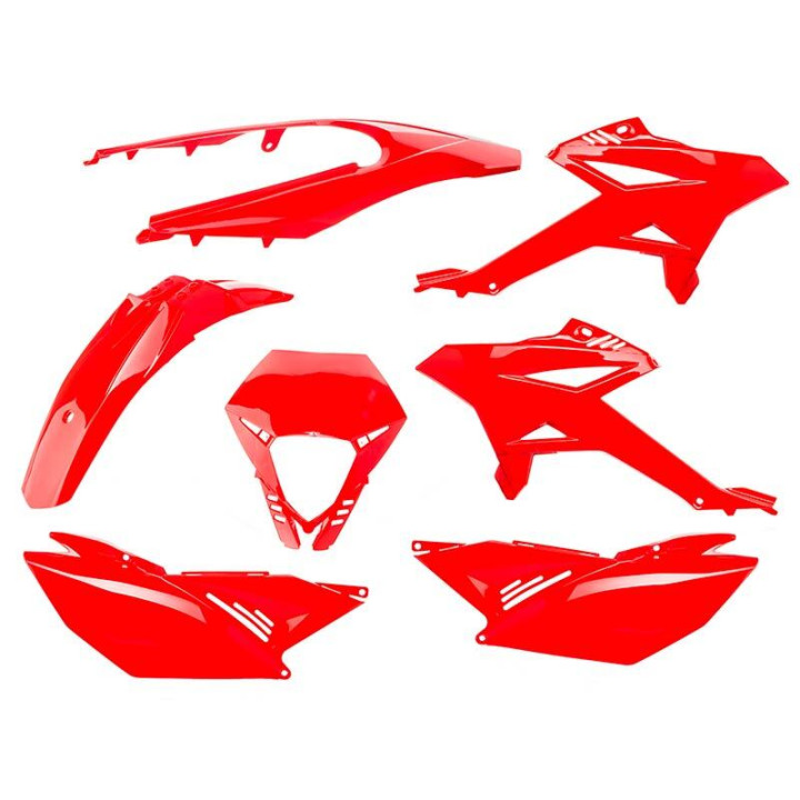 Kit plastique o parts rouge brillant Beta rr 50 (11-20)