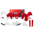 Kit plastiques Racetech - blanc/rouge Gas Gas EC/EC-F