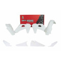 Kit plastiques Racetech - blanc Husqvarna TE/FE | Oxmoto