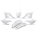Kit plastiques UFO - blanc Yamaha YZ125/250 | Oxmoto
