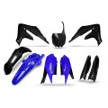 Kit plastiques UFO noir/bleu Yamaha yzf | Oxmoto