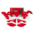 Kit plastiques Racetech rouge Honda crf | Oxmoto