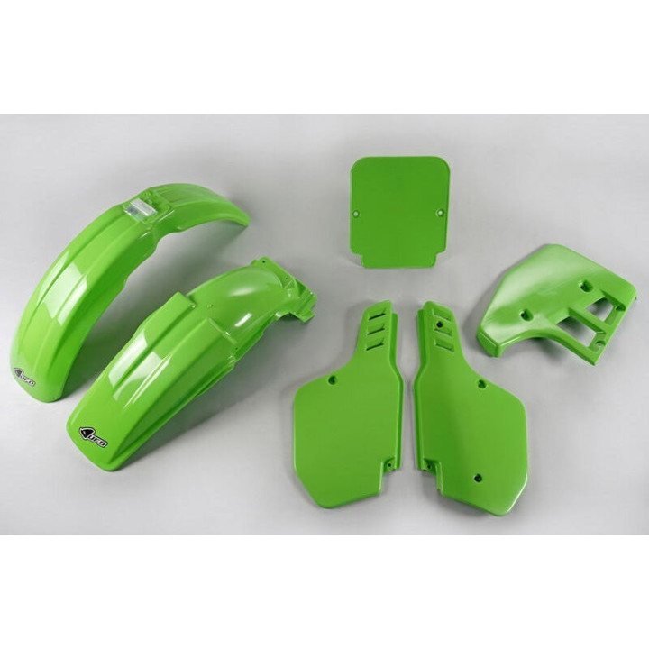 Kit plastique UFO vert Kawasaki kx125 | Oxmoto