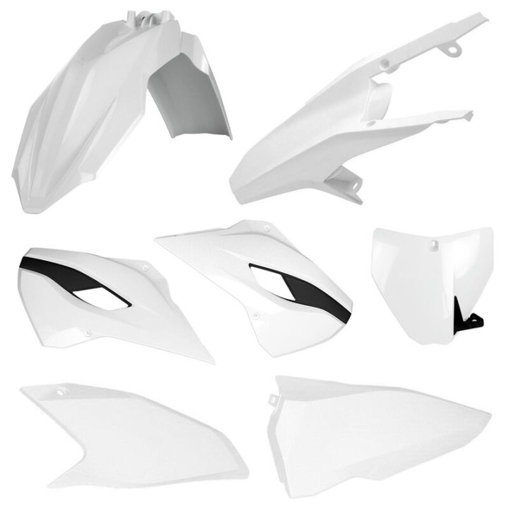 Kit plastiques Polisport blanc Husqvarna tc/fc (14-15)