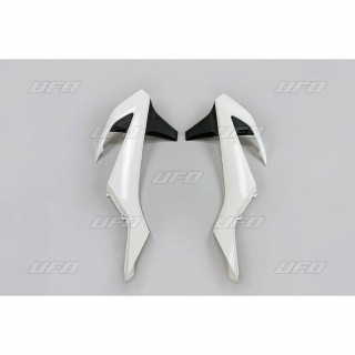 Ouïes de radiateur UFO couleur origine 2017 blanc/noir KTM sx/sx-f