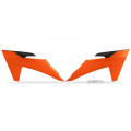 Ouïes de radiateur UFO KTM sx/sx-f orange | Oxmoto