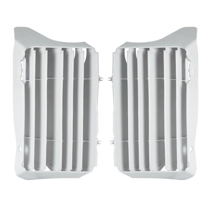 Ouïes de radiateur Racetech blanc Honda CRF450R | Oxmoto
