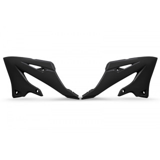 Ouïes de radiateur UFO noir Yamaha YZ125/250 | Oxmoto