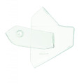 Protection de plaques latérales Polisport transparent 1120213001