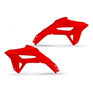 Ouies de radiateur UFO rouge Honda CRF 450 R | Oxmoto