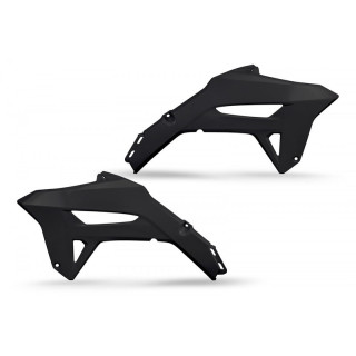 Ouies de radiateur UFO noir Honda CRF 450 R | Oxmoto