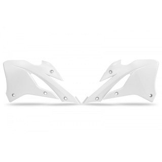 Ouïes de radiateur UFO blanc Kawasaki kx85 1109752003