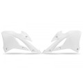 Ouïes de radiateur UFO blanc Kawasaki kx85 1109752003