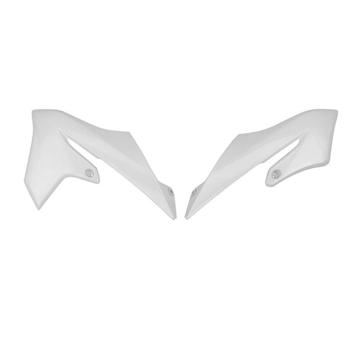 Ouïes de radiateur Polisport Yamaha yz65 blanc | Oxmoto