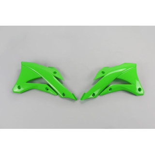 Ouïes de radiateur UFO vert Kawasaki kx 85 | Oxmoto