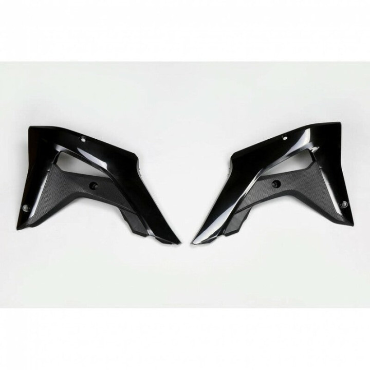 Ouïes de radiateur UFO noir Honda cr250rx | Oxmoto