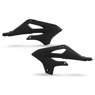 Ouïes de radiateur UFO noir Yamaha yz85 | Oxmoto