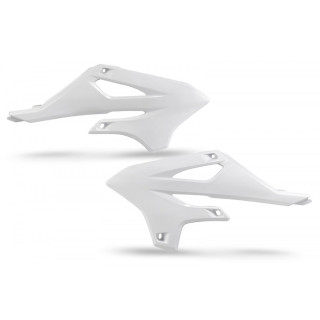 Ouïes de radiateur UFO blanc Yamaha yz85 | Oxmoto