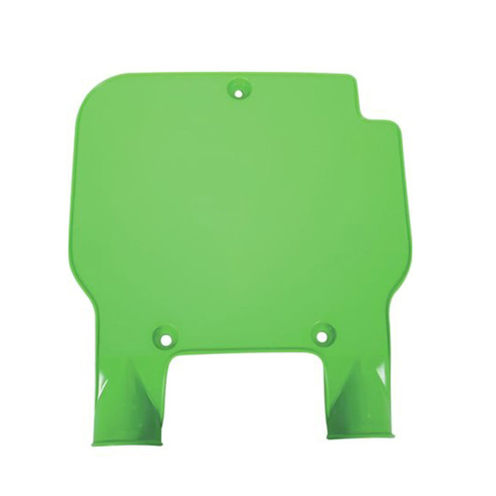 Plaque numéro frontale Polisport Kawasaki kx125/250 vert