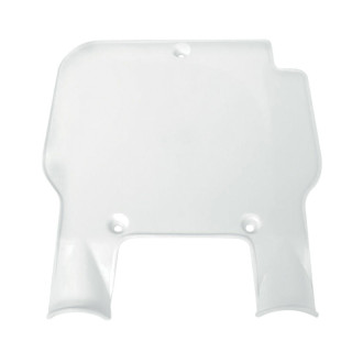 Plaque numéro frontale Polisport Kawasaki kx125/250 blanc