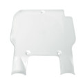 Plaque numéro frontale Polisport Kawasaki kx125/250 blanc