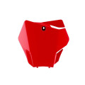 Plaque numéro frontale Polisport rouge Gas Gas MC | Oxmoto