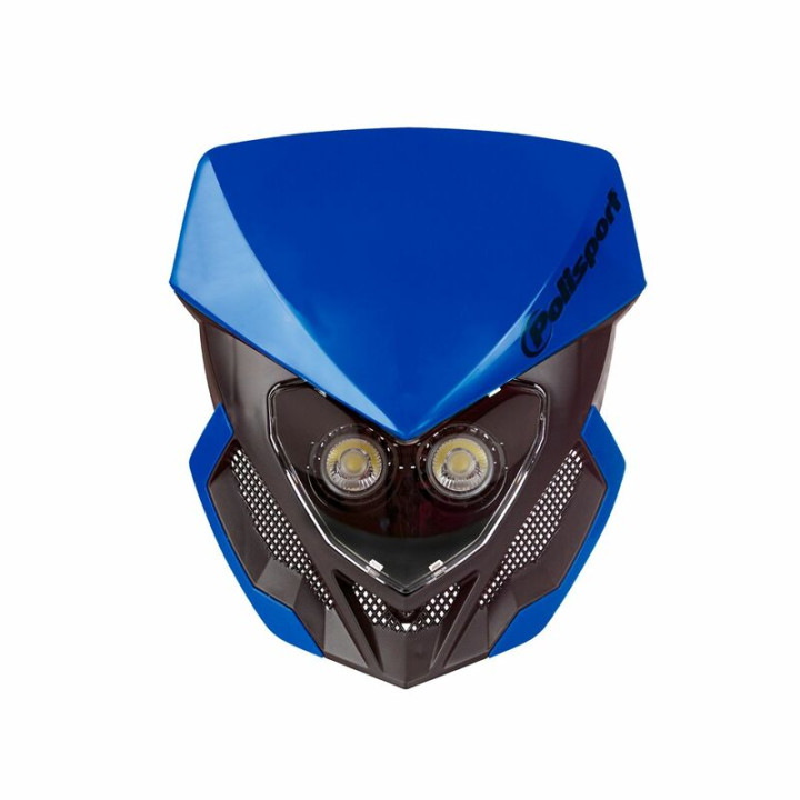 Plaque phare Polisport lookos evo bleu/noir | Oxmoto