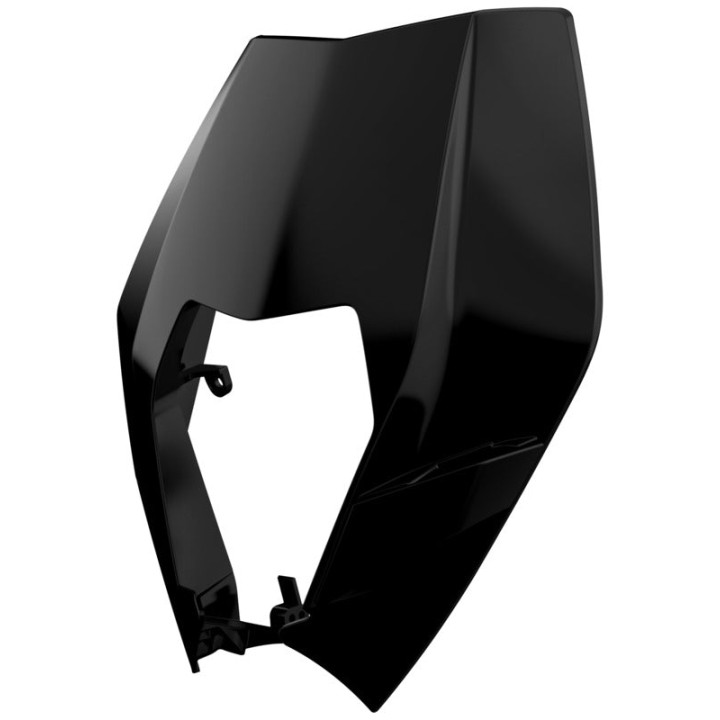 Plaque phare Polisport noir KTM EXC/EXC-F | Oxmoto
