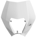Plaque phare Polisport blanc KTM exc/exc-f | Oxmoto