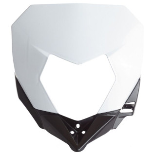 Plaque phare Polisport blanc - sherco SE/SEF-R | Oxmoto