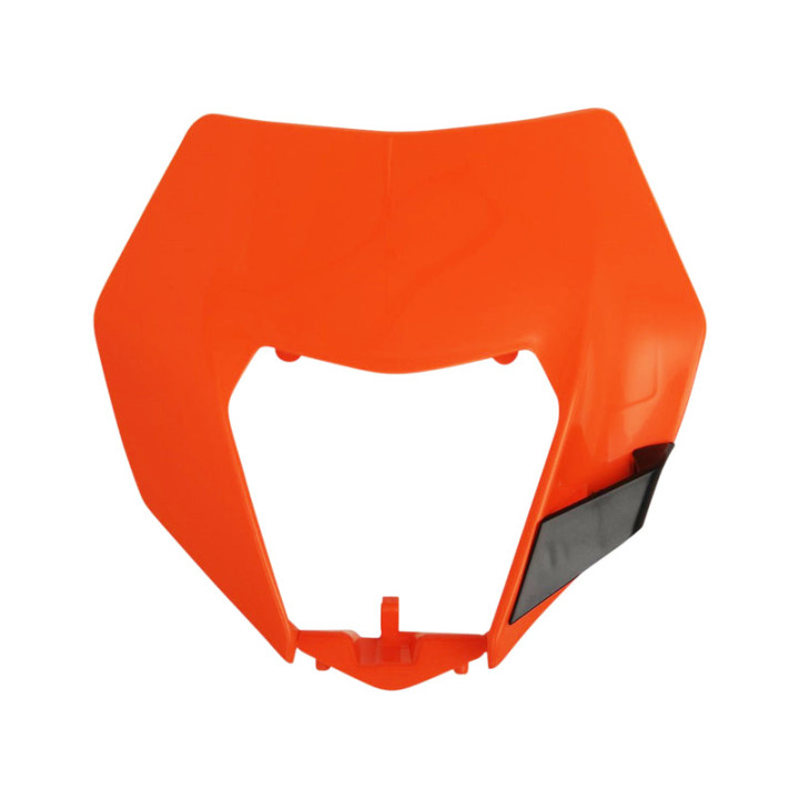 Plaque phare Polisport orange | Oxmoto