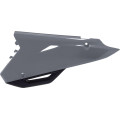 Plaques latérales Polisport mx restyling gris | Oxmoto