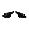 Plaques latérales Racetech revolution noir | Oxmoto