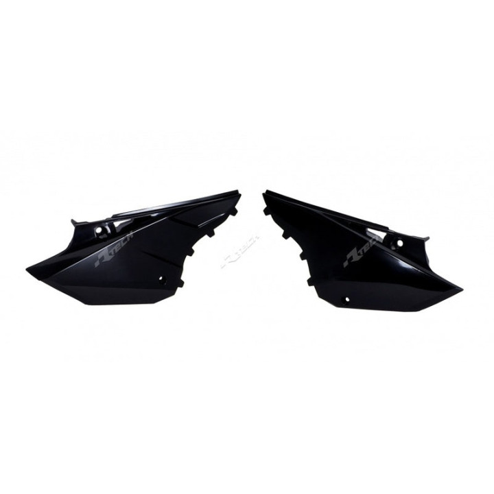 Plaques latérales Racetech revolution noir | Oxmoto