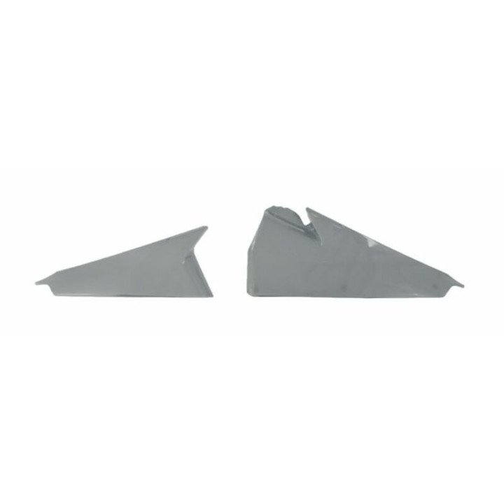 Plaques latérales Racetech gris | Oxmoto