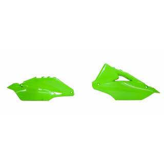 Plaques latérales Racetech vert fluo | Oxmoto