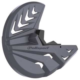 Protection de bas de fourche et disque avant Polisport