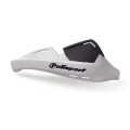 Protège-mains Polisport Evolution Integral blanc | Oxmoto