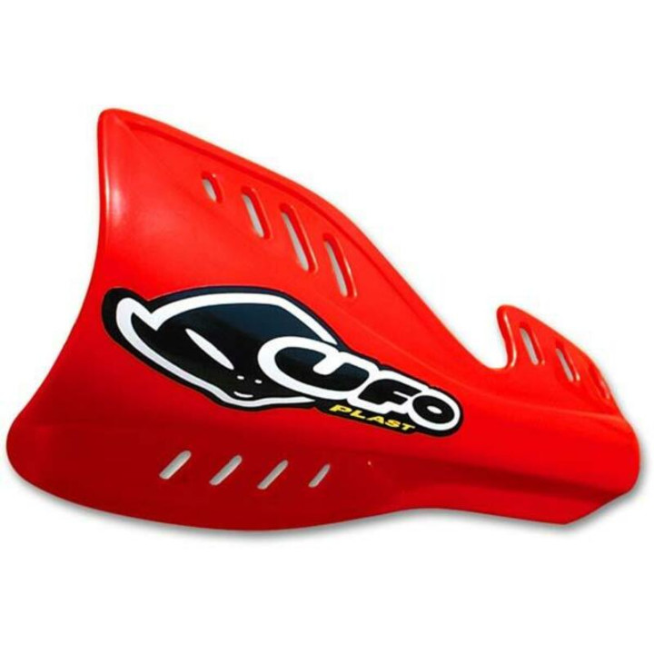 Protège-mains UFO rouge Honda CR125R/250R/500R | Oxmoto