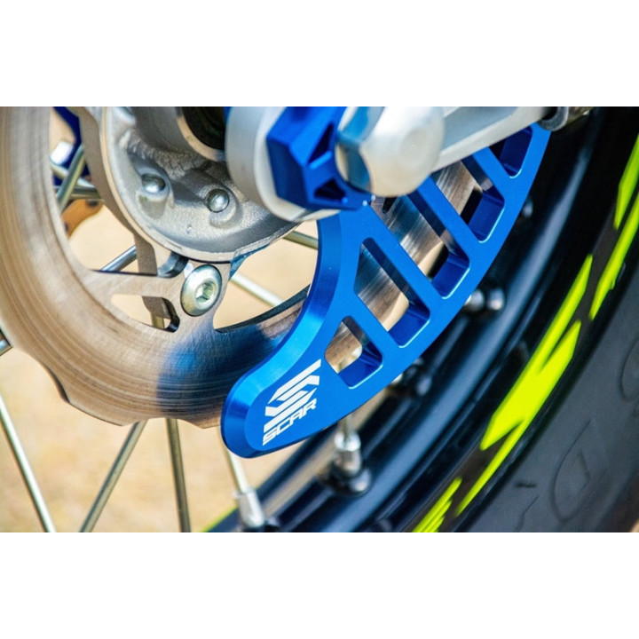 Protège-disque Scar arrière bleu 1096622001 | Oxmoto