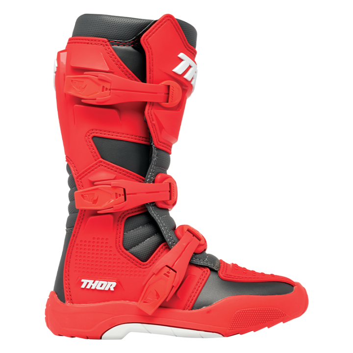 Bottes enfant Thor blitz xr rouge 2025 | Oxmoto