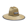Chapeau de plage en paille Thor tan 2025 | Oxmoto