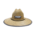 Chapeau de plage en paille Thor tan 2025 | Oxmoto