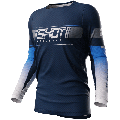 Maillot SHOT contact indy bleu 2024 | Oxmoto